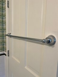 A Collection Of Bathroom Accessories - Towel Ring, Towel Bars, Hook, Soap Dish, Toilet Paper Holder