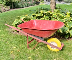 True Temper 5 Cu. Ft. Steel Wheelbarrow