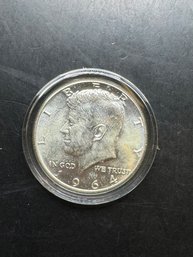 1964 Uncirculated Kennedy Half Dollar 90 Silver