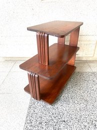 Vintage Art Deco 3 Tier Accent Table