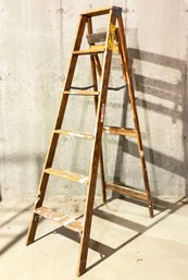 A 6' Step Ladder - Wood