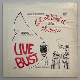 1971 Colwell-Winfield And Friends - Live Bust ZA-ZOO-1/HGC-1 VG Plus Rare Private Pressing Blues Rock