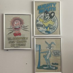 A Set Of Three Framed Orthodontics Poster By Art-0-Dontics