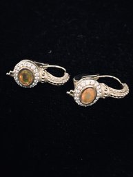 Silver Clip Earrings 525