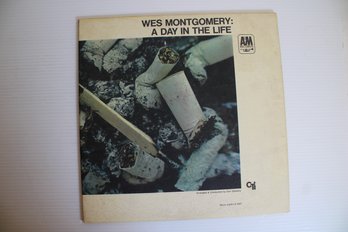 Wes Montgomery A Day In The Life White Label Promotional Audition Record From A&M Records