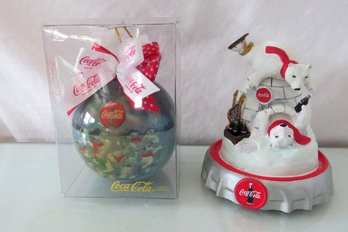 A Pairing Of Vintage Coca Cola Collectibles