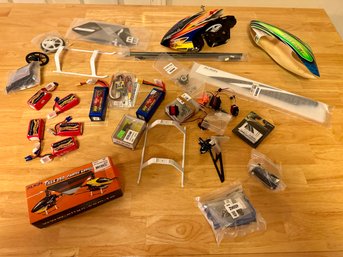 Lot Of Assorted ALIGN RC Helicopter Parts