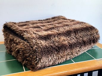 A Faux Fur Throw Blanket By Pamela McCoy