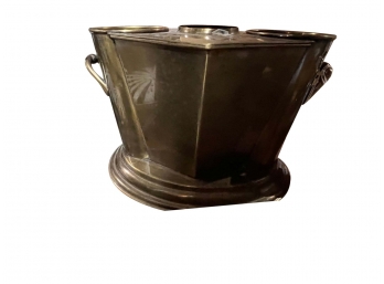 Antique Brass Wine Cooler