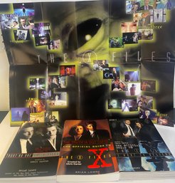 3 X Files Book With Poster Included