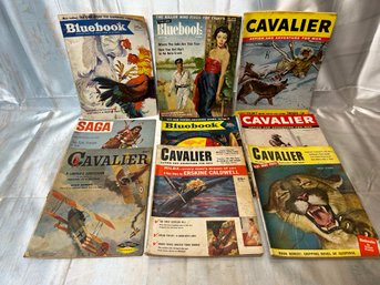 1950s Mens Adventure Magazines Lot #1