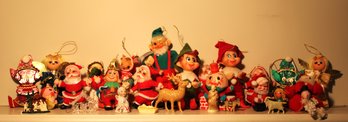 Large Lot Of Mid Century Christmas With Humpty Dumpty, Rice Krispies, Elf On A Shelf, Etc