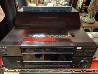 Sony CDP-CX151 100 Disc CD Player Jukebox Load It Up Working