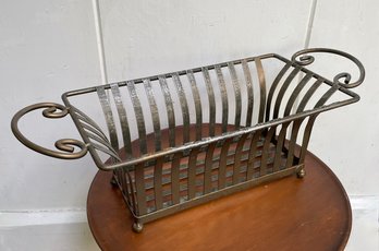 Metal Plant Holder With Handles