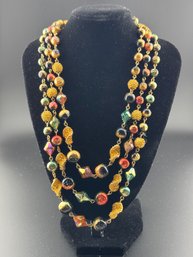 9' Multi-colored Necklace