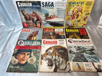 1950s Mens Adventure Magazines Lot #2