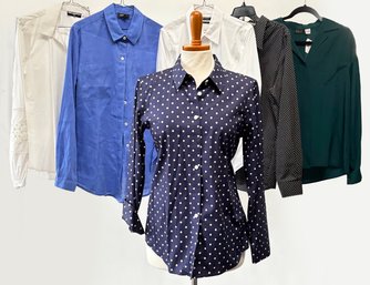 Ladies Shirts By Karl Lagerfeld, Orvis, Lord & Taylor And More 6/10/Medium Size Range