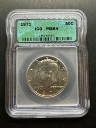 1971 Kennedy Half Dollar MS-64