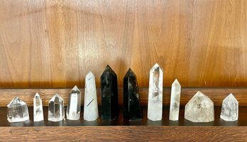 Carved Towers Including Clear Quartz