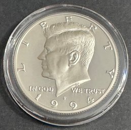 1994-S Uncirculated Proof Ninety Percent Silver Kennedy Half Dollar