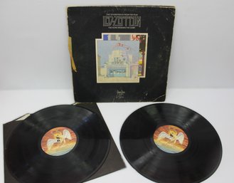 Led Zeppelin The Song Remains The Same Double Album On Swan Song Records With Gatefold Cover - See Description