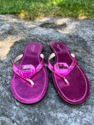 Jimmy Choo Pink Flip Flops Size 37