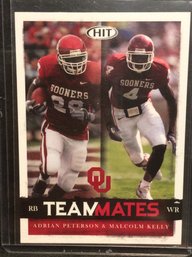 2008 Sage Hit Teammates Adrian Peterson Rookie - K