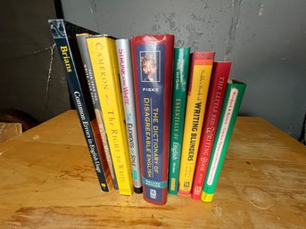 Grouping Of Books On Writing