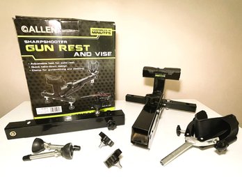 Allen Sharp Shooter Gun Rest And Vise With Micro Adjustable Height