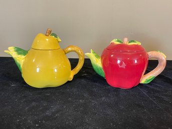 Fruit Teapots