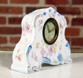 Antique Porcelain New Haven Clock