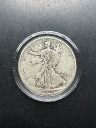 1918 Walking Liberty Silver Half Dollar