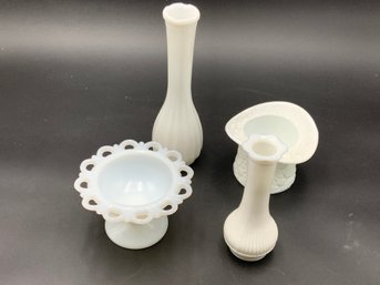 Vintage Milk Glass