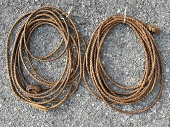 A Pair Of Woven Ropes