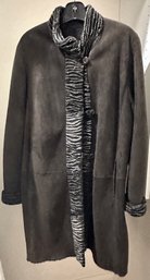 Autunno Shearling Coat, Size Extra Large