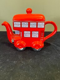 Vintage Made In England Price Kensington Potteries London Bus Teapot
