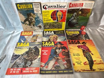 1950s Mens Adventure Magazines Lot #4