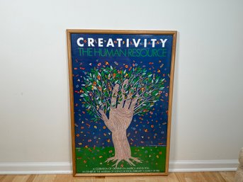 Creativity The Human Resource Framed Print