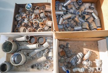 Large Lot Of Miscellaneous RMC Conduit Fittings