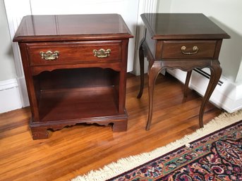 Ethan Allen & Pennsylvania House Night Stands / End Tables - Both Have Minor Wear - But Overall Nice !