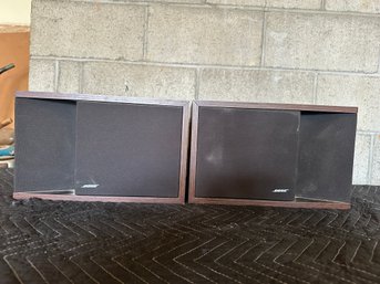Group Of 2 Bose 201 Series 2 Speakers Untested