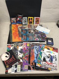 Trading Cards And Comicbook Lot