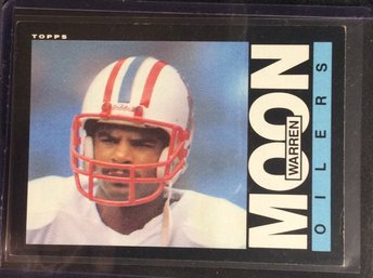 1985 Topps Warren Moon Rookie - K