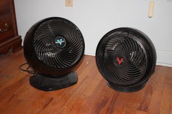 Pair Of Vintage 15' Vornado Air Circulator's