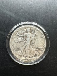 1941 Walking Liberty Silver Half Dollar