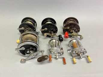 Group Of 6 Penn Fishing Reels Including Penn Senator