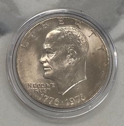 Eisenhower Silver Dollar 1976