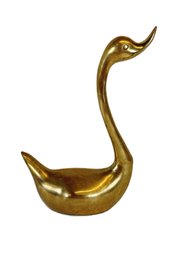 Gorgeous 12.5' Brass Swan