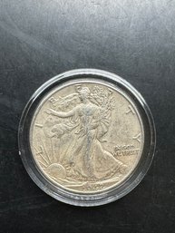 1942 Walking Liberty Silver Half Dollar