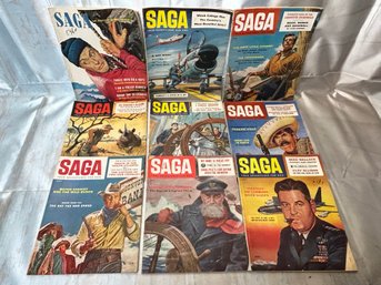 1950s Mens Adventure Magazines Lot #6
